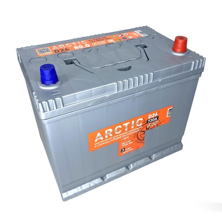 Аккумулятор ARCTIC 65 Ач (D23 L) обр.п