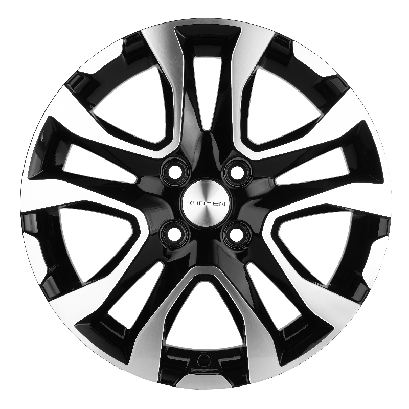 диски KHOMEN KHW1503 (Logan/Sandero) 6,0xR15 4x100 60,1 40 BLACK-FP