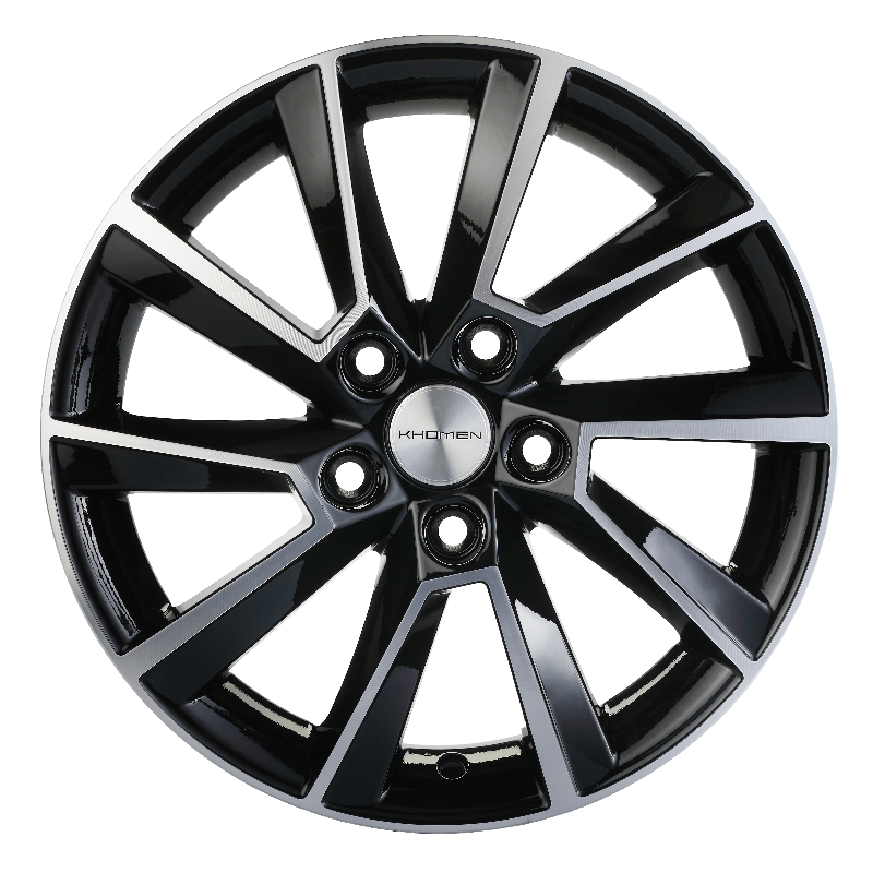 диски KHOMEN KHW1604 (16 ZV Prius) 6,0xR16 5x100 54,1 40 BLACK-FP