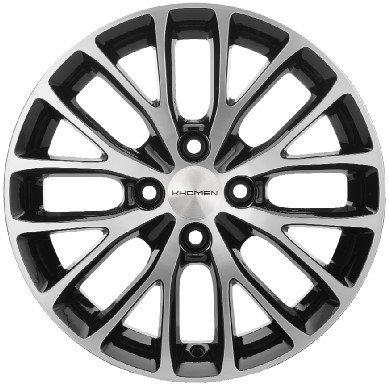 диски KHOMEN KHW1506 (15 Rio II) 6,0xR15 4x100 54,1 46 BLACK-FP